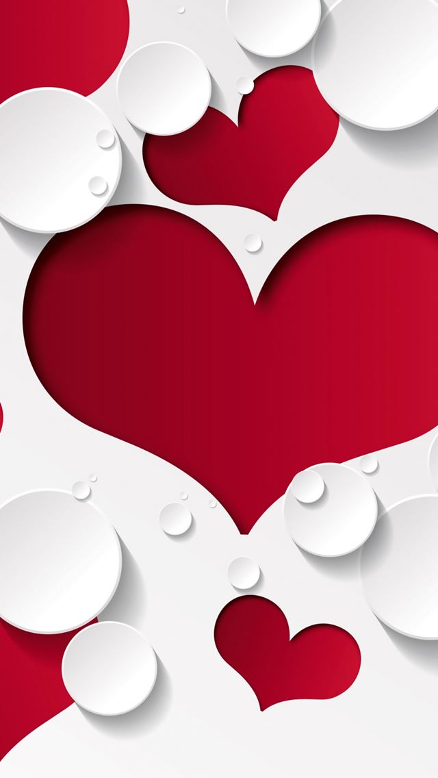 640x1136 Heart Shape Abstract  - heart iPhone Wallpaper