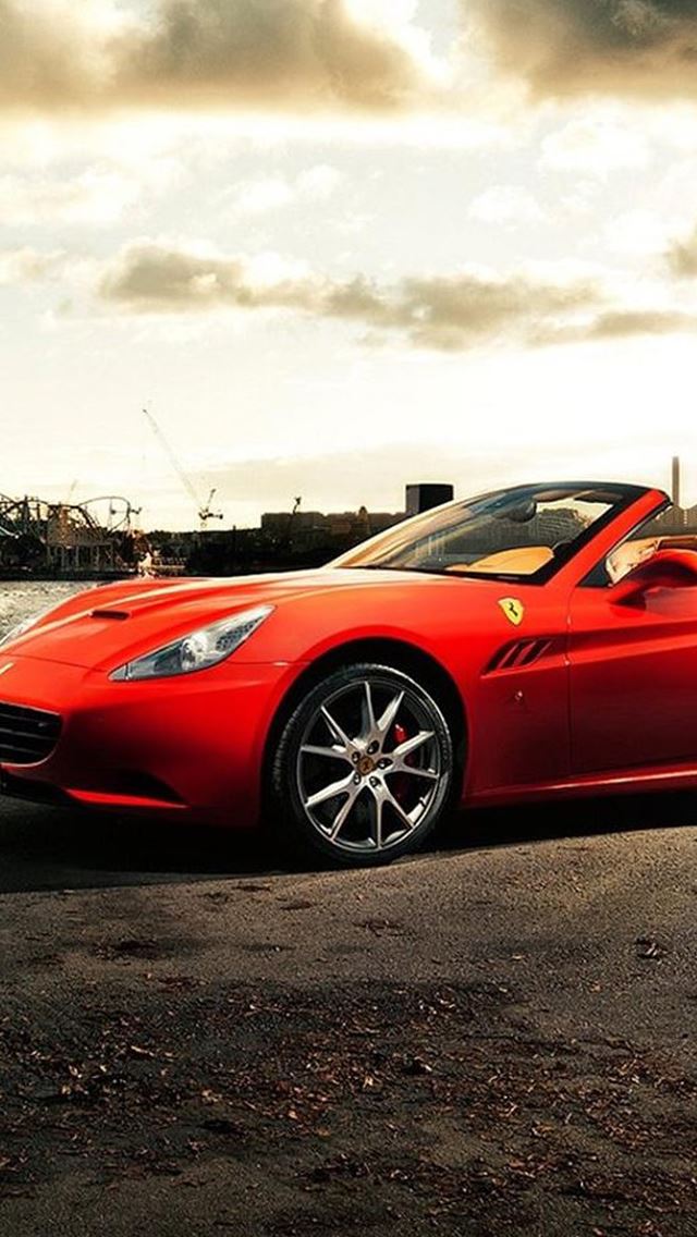 640x1136 Auto Luxury Red Racing Car - auto iPhone Wallpaper