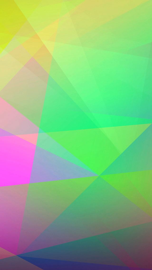 640x1136 Abstract Colorful Geometry - rainbow iPhone Wallpaper