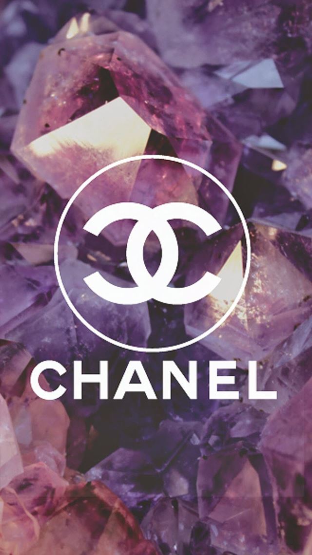640x1136 Coco Chanel Logo Diamonds  - coco chanel iPhone Wallpaper