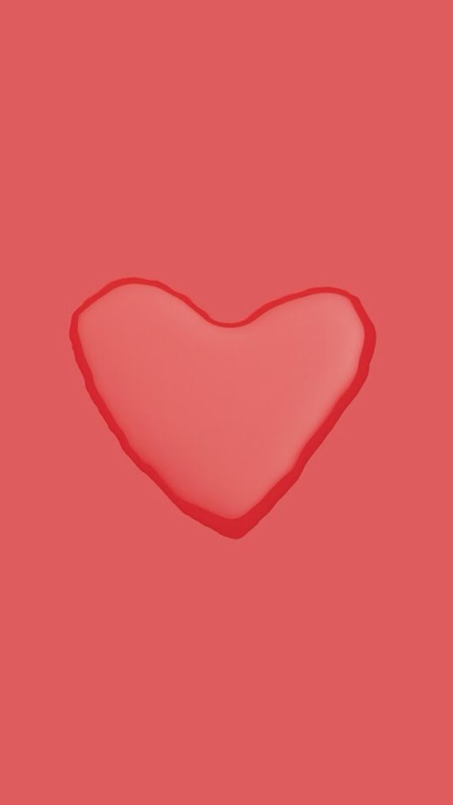 640x1136 Love Heart Water Drop Background - heart iPhone Wallpaper
