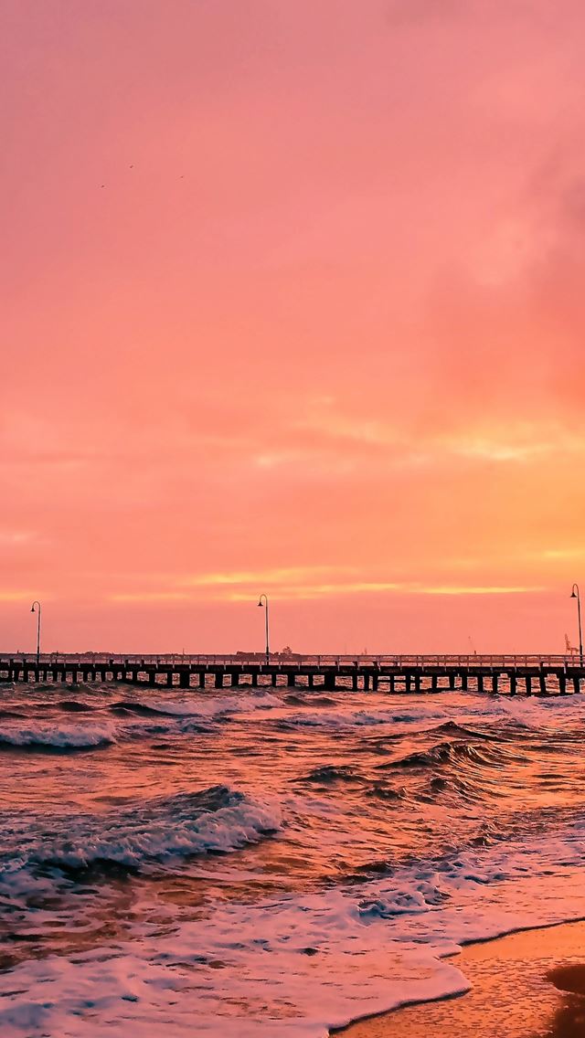 640x1136 Sunset Sea Sun Landscape - sun iPhone Wallpaper