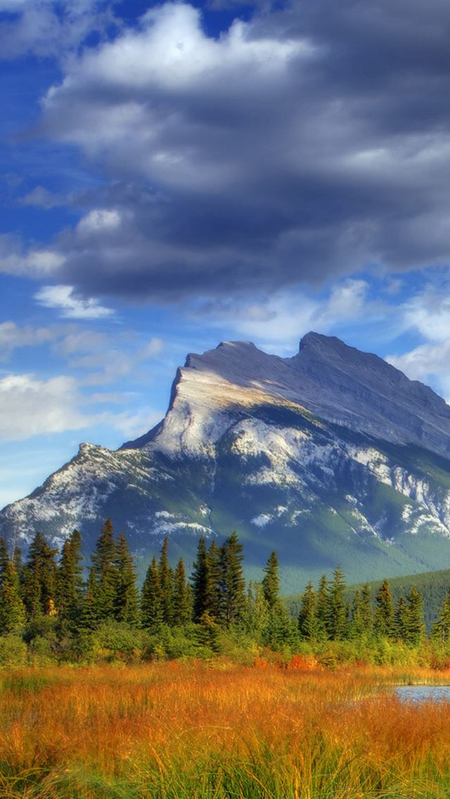 640x1136 Banff National Park In The Sky - wild iPhone Wallpaper