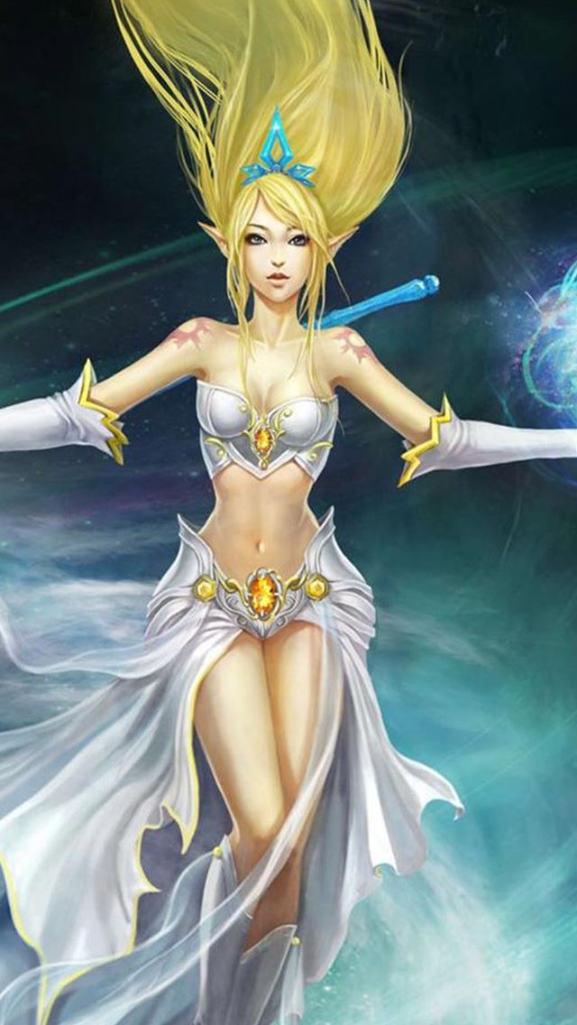 640x1136 Leagues Of Legend Storm Goddess - lol iPhone Wallpaper
