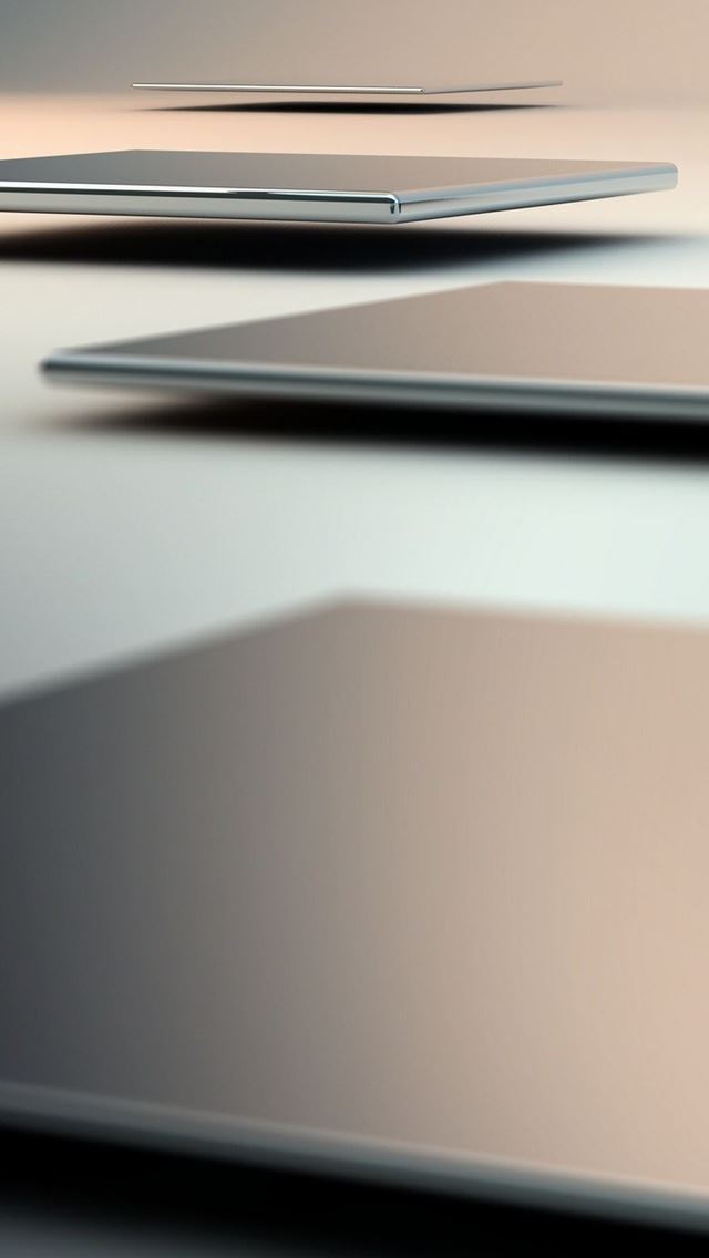 640x1136 Floating Tablets Futuristic - modern iPhone Wallpaper