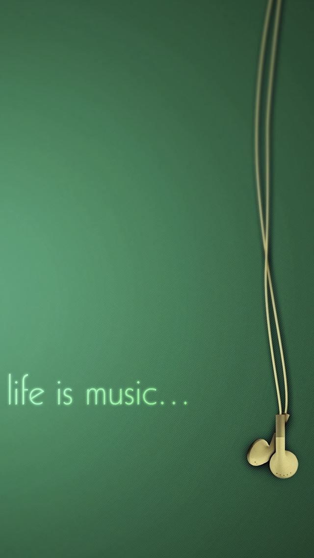 640x1136 Life Is Music - entertainment iPhone Wallpaper