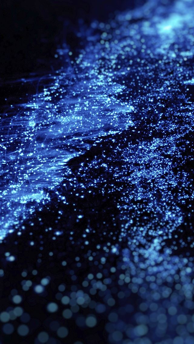 640x1136 Sea Of Lights Dark Night - droplet iPhone Wallpaper