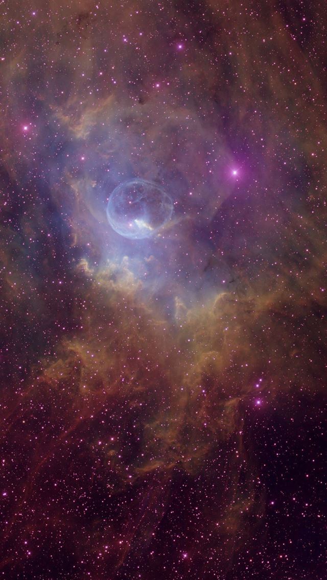 640x1136 Celestial Body In Starry Outer Space - nebula iPhone Wallpaper