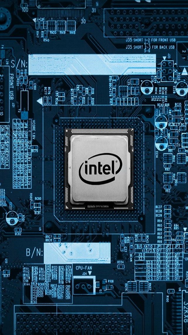 640x1136 Intel CPU Motherboard Internals -  iPhone Wallpaper