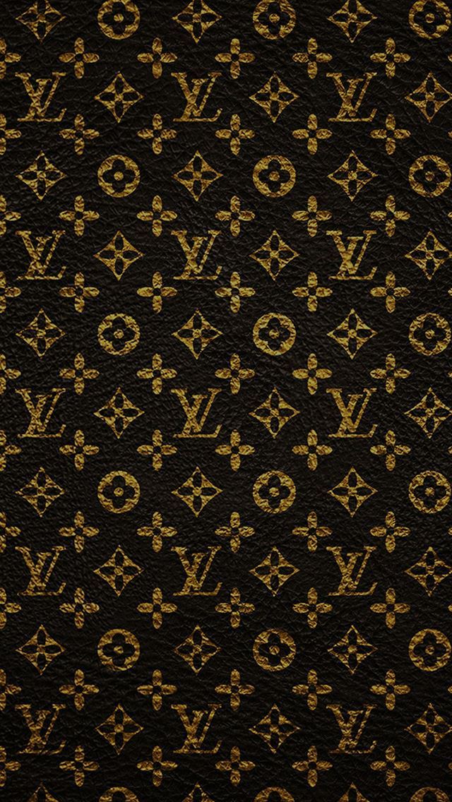 1284x2778 Louis Vuitton Dark Pattern Art - modern iPhone Wallpaper