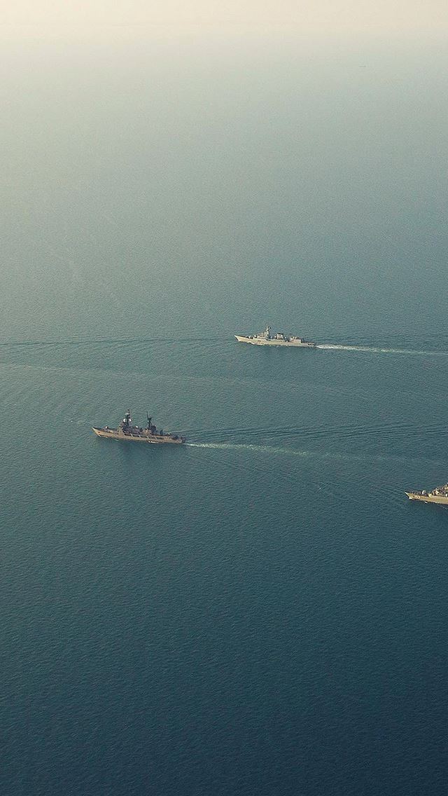 640x1136 Sea Battleship Ocean Nature - wild iPhone Wallpaper