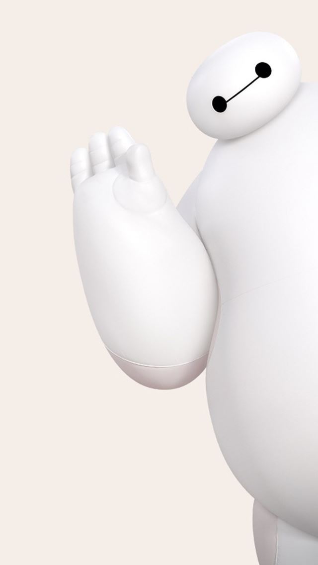 640x1136 Big Hero 6 Baymax Say Hello -  iPhone Wallpaper