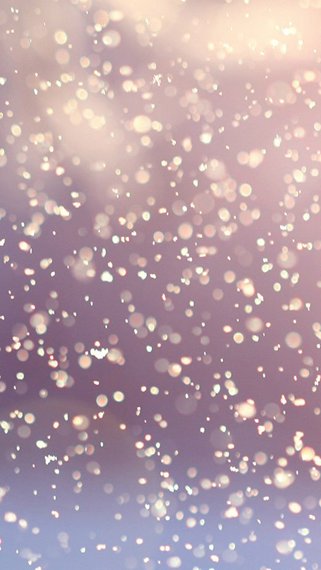 Bokeh Snow Flare Water Splash Pattern iPhone wallpaper 
