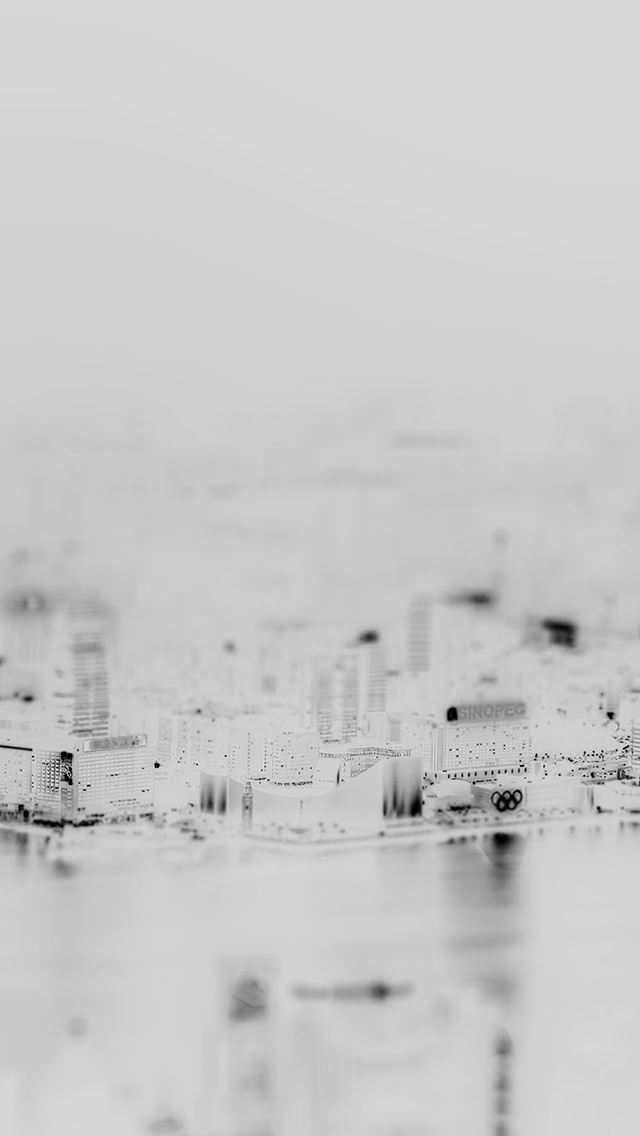 640x1136 Hongkong Night Cityscape White Art - buildings iPhone Wallpaper