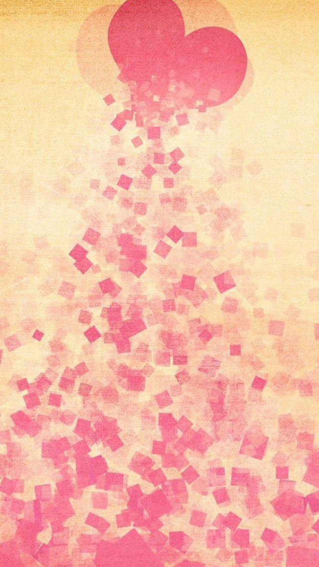 640x1136 Dreamy Love Scattering Pine Tree Art -  iPhone Wallpaper