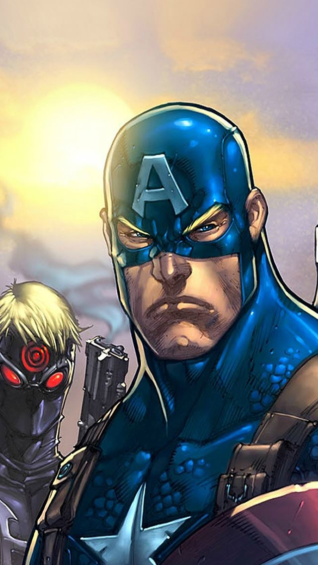 640x1136 Comics Avengers Illust Art Hero Marvels - comics iPhone Wallpaper