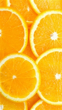 Fruit Orange Slice Overlap Background wallpaper