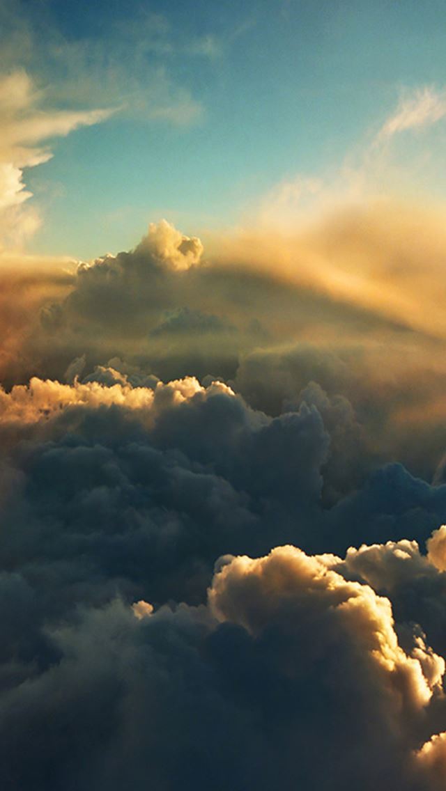 640x1136 Fantasy Sunset Cloudy Skyscape - fantasy iPhone Wallpaper