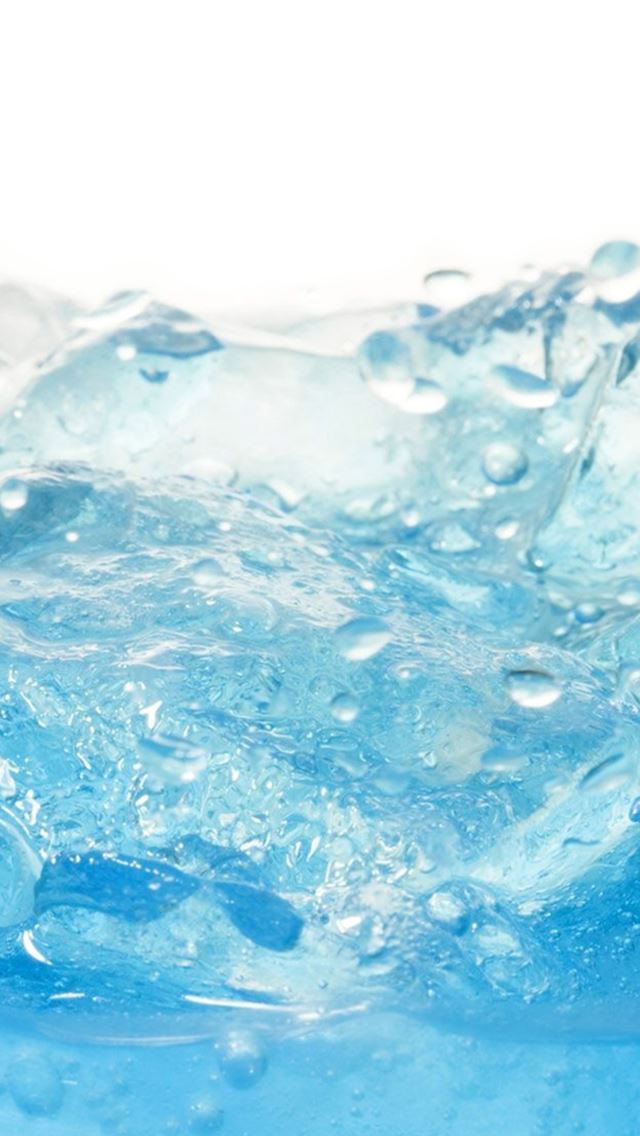 640x1136 Crystal Bubble Water Splash Background - bubble iPhone Wallpaper