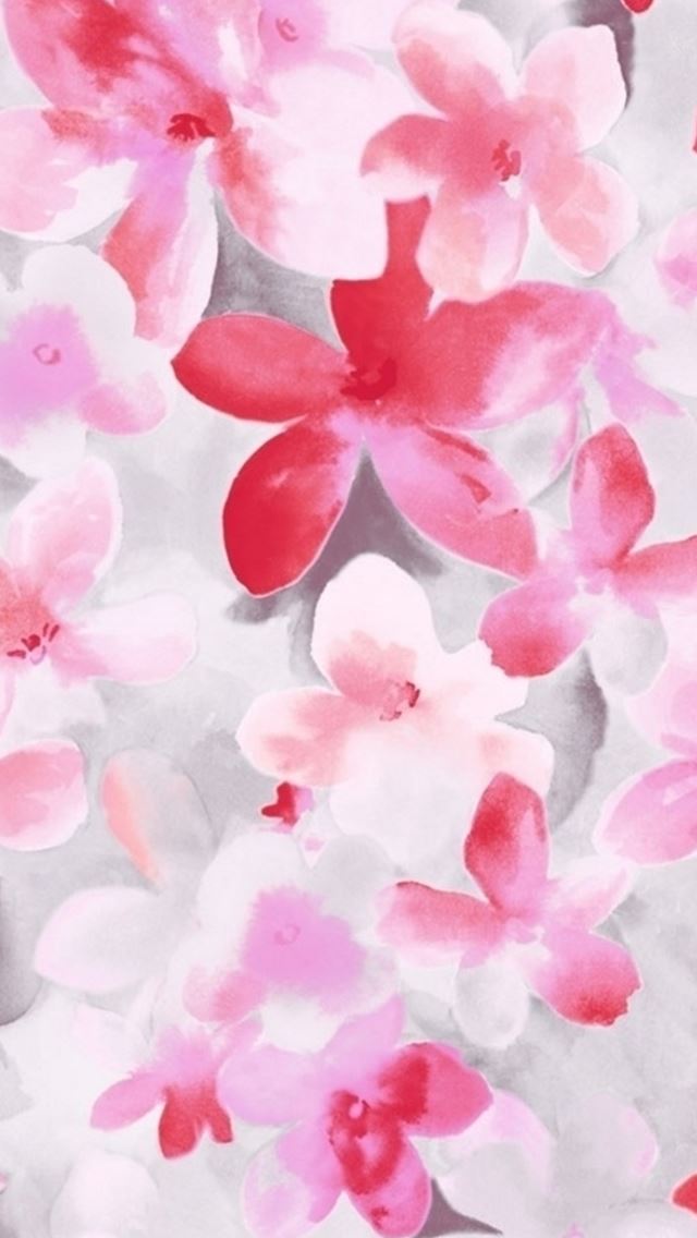 640x1136 Pure Beautiful Flower Bunch Painting Art Drawn - painting iPhone Wallpaper