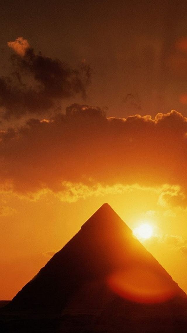 640x1136 Nature Spectacular Pyramid Architecture Landscape - pyramid iPhone Wallpaper