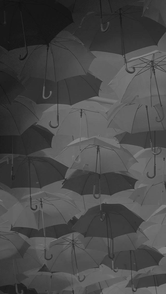 640x1136  Umbrella Party Dark Pattern - suspension iPhone Wallpaper