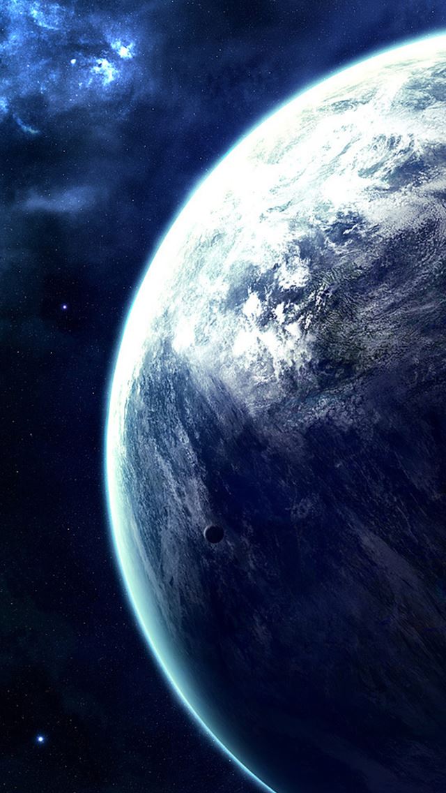 640x1136 Spectacular Outer Space Planet View  - view iPhone Wallpaper
