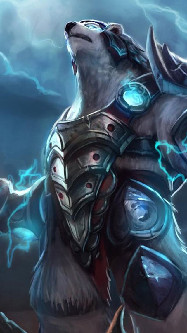 640x1136 LOL Thunder Roared Worley Bell Poster - lol iPhone Wallpaper