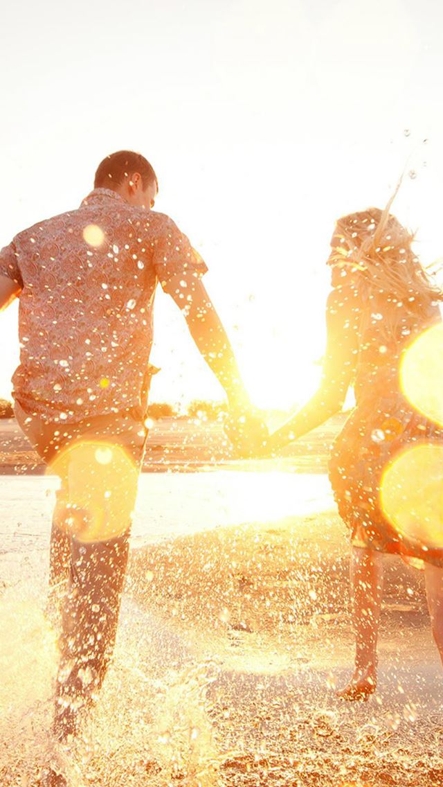 640x1136 Couple Love Beach Happy Marry Me Nature - couple iPhone Wallpaper
