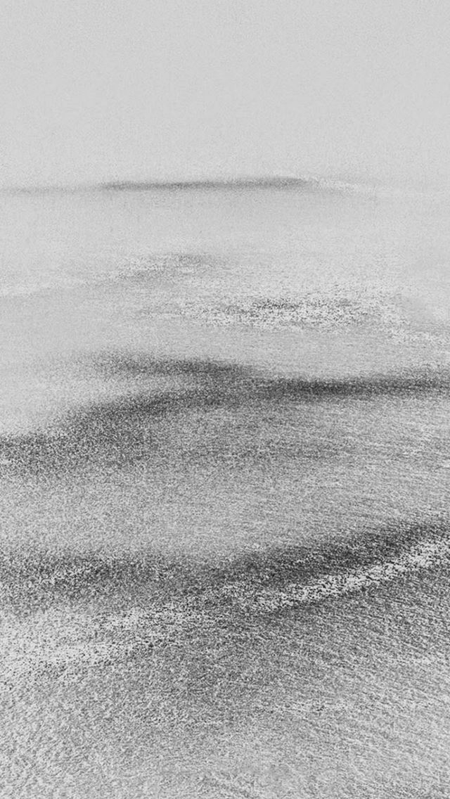 640x1136 White Night Sea Ocean Beach Landscape - sandy iPhone Wallpaper