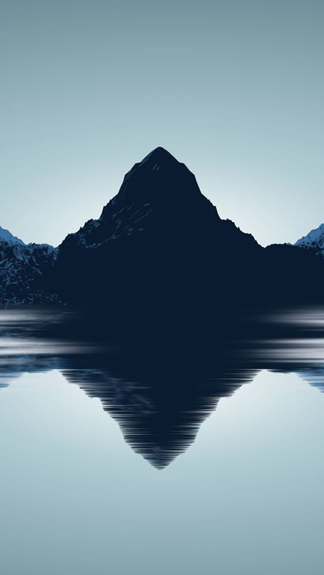 640x1136 Nature Mountains Reflection In Lake - reflection iPhone Wallpaper