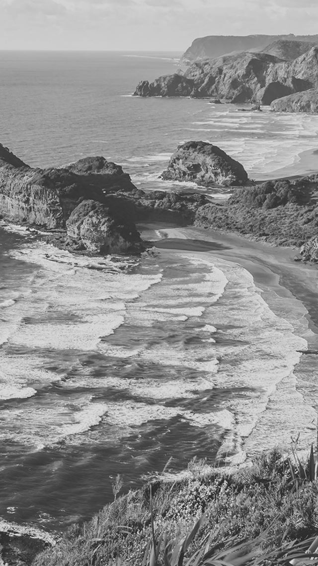 640x1136 Nature Sea Ocean View Water New Zealand Dark - view iPhone Wallpaper