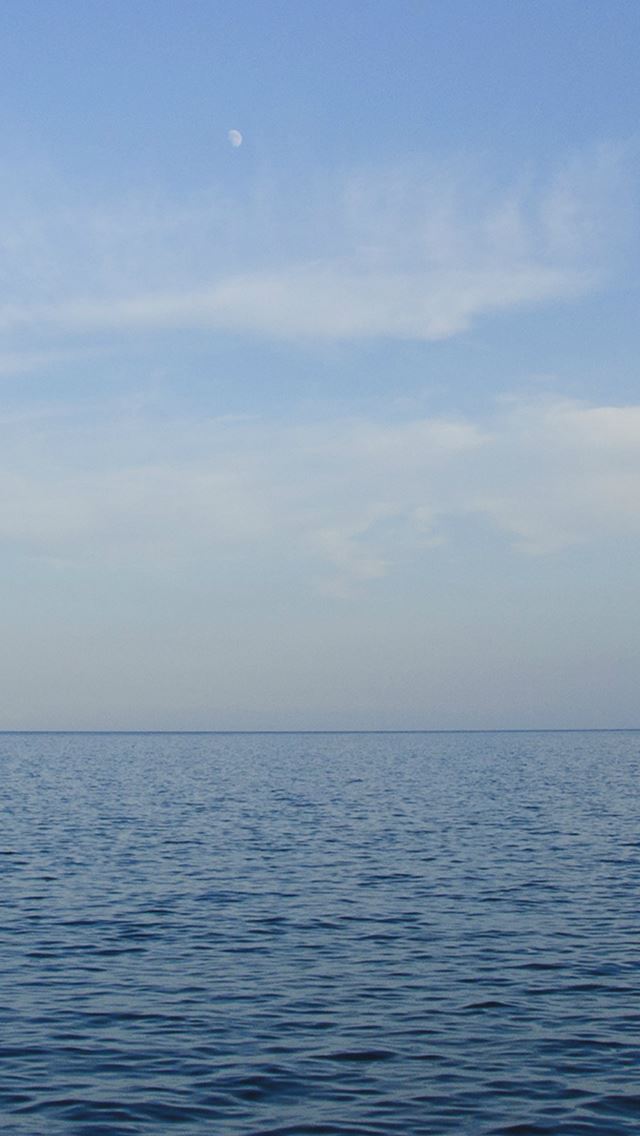 640x1136 Sea Blue Ocean Sky Nature - wave iPhone Wallpaper
