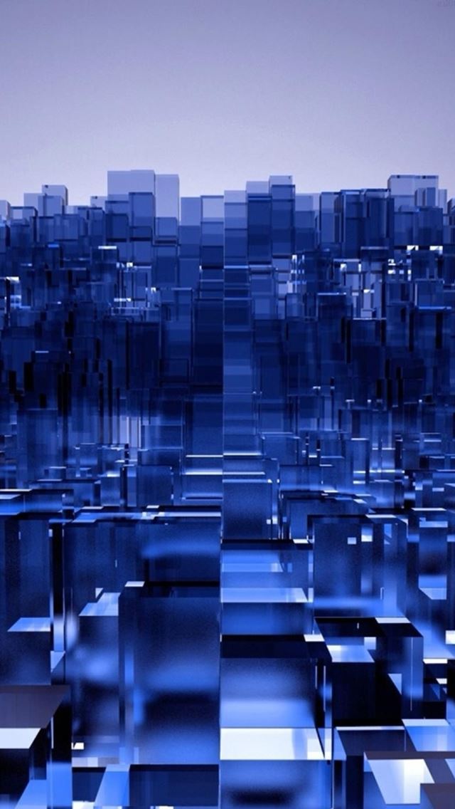 640x1136 Abstract Fantasy Dimensional 3D Cube Art - fantasy iPhone Wallpaper