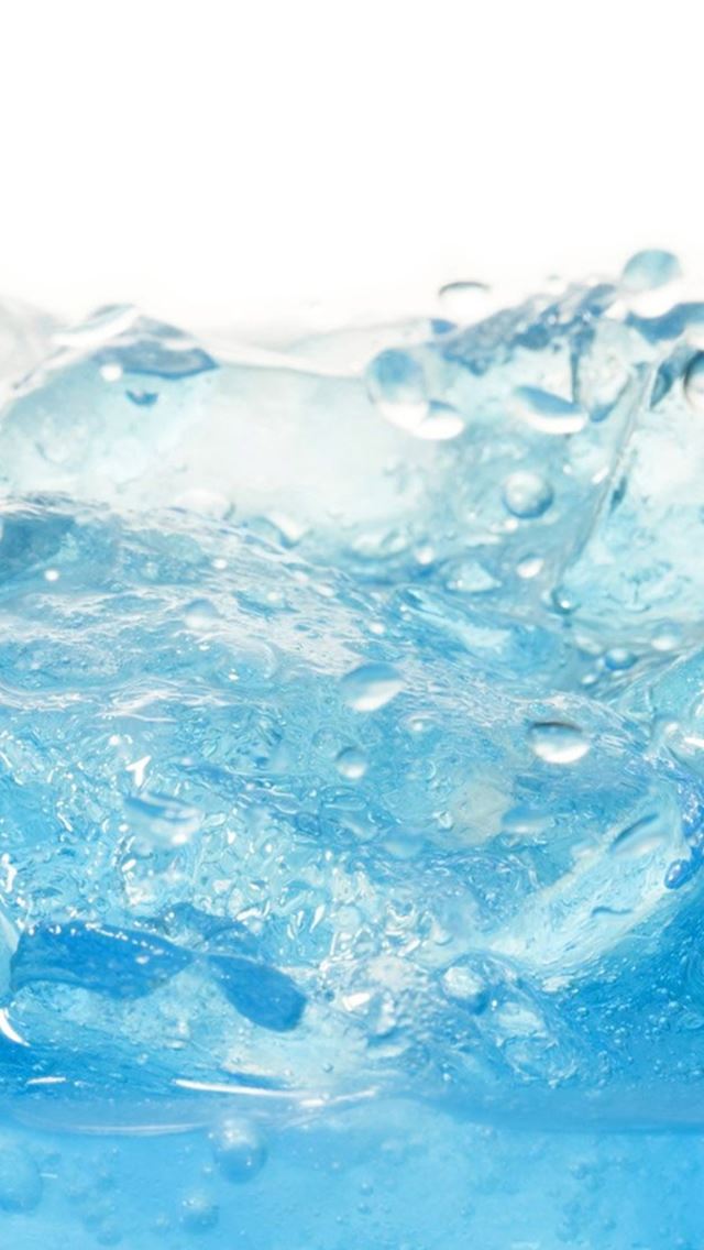 640x1136 Crystal Bubble Water Splash Background - bubble iPhone Wallpaper