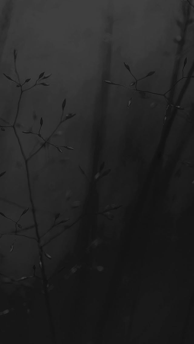 640x1136 Abstract Weed Plant Dark Flower Nature - weed iPhone Wallpaper