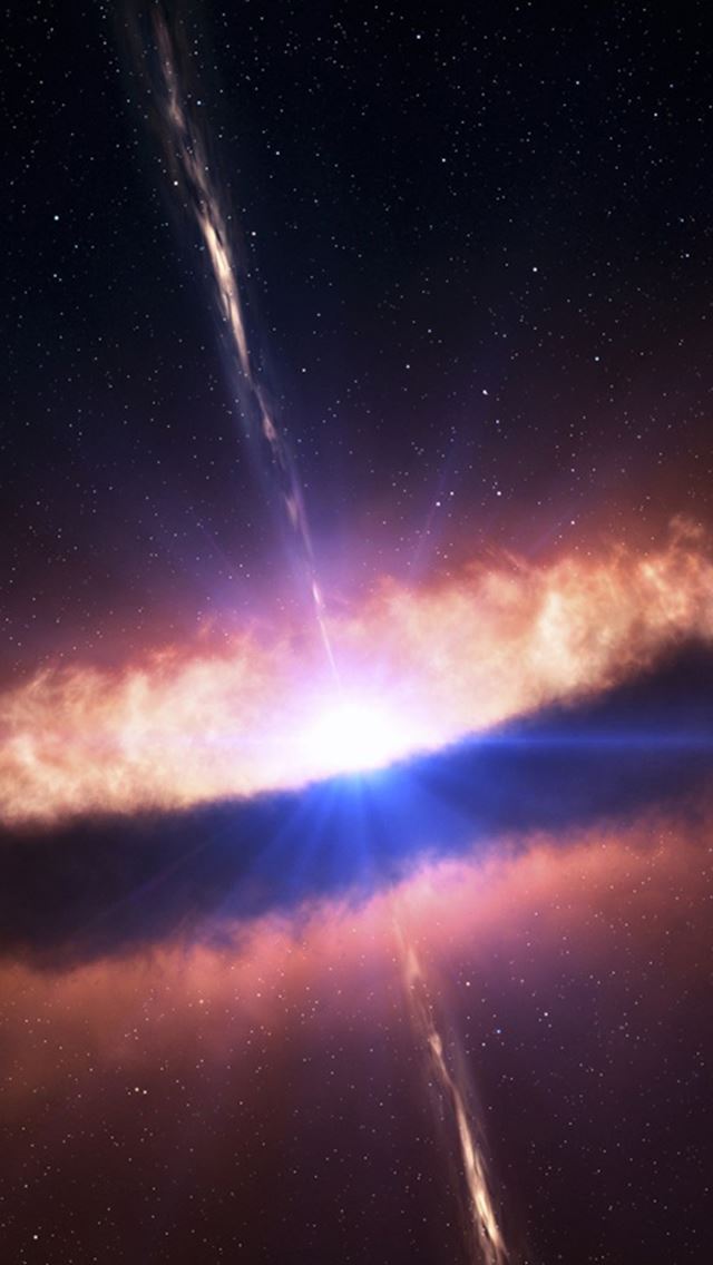 640x1136 Shiny Outer Space View Annular Nebula Light Beam - nebula iPhone Wallpaper