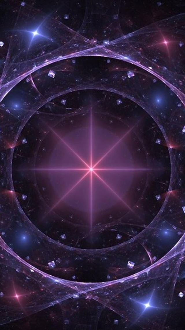 640x1136 Abstract Shiny Compass Dimensional 3D - dimensional iPhone Wallpaper