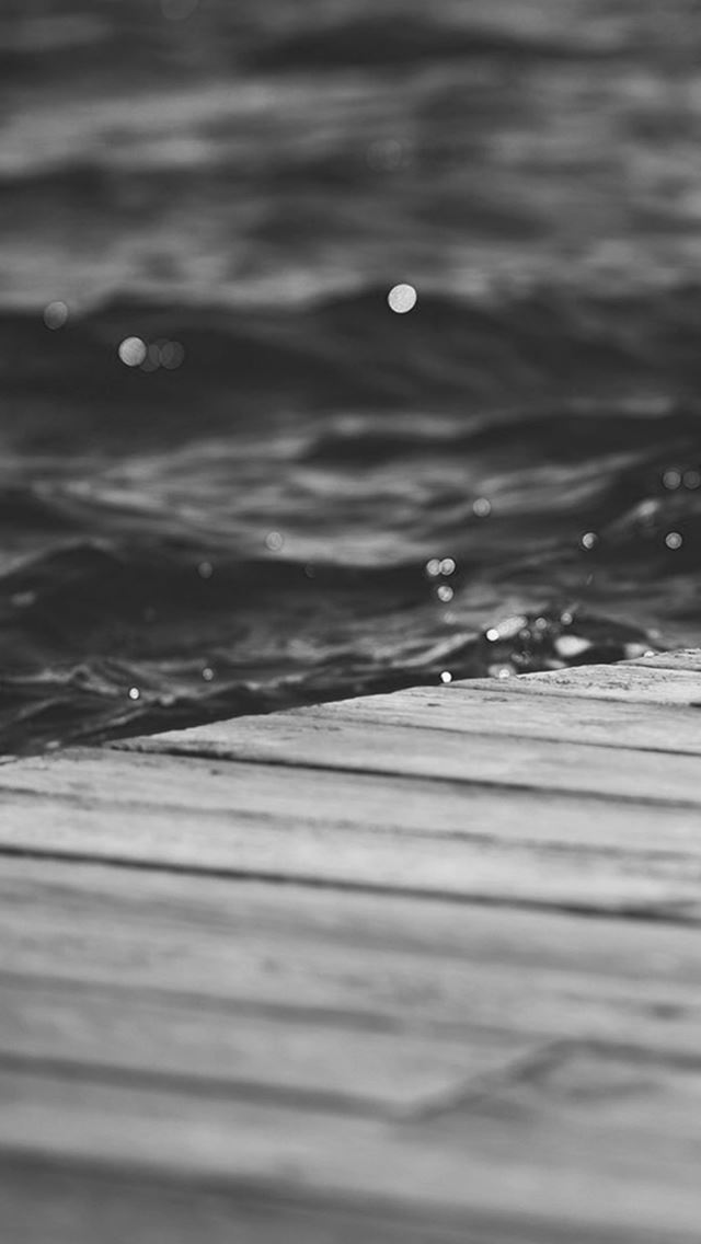 640x1136 Nature Dark Peace Lake River Dock - lake iPhone Wallpaper