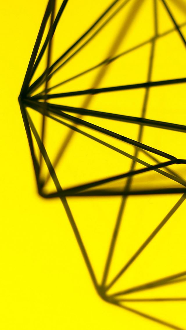 640x1136 Simple Design Deco Yellow Art - deco iPhone Wallpaper