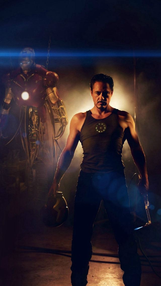640x1136 Ironman Avengers Art Robert Downey Film Flare - movie iPhone Wallpaper