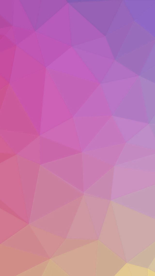 640x1136 Polyart Pastel Pink Yellow Pattern - pure iPhone Wallpaper