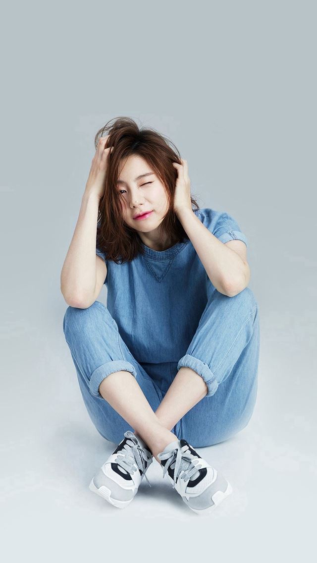 640x1136 Sugin Park Kpop Sexy Cute Girl - lazy iPhone Wallpaper