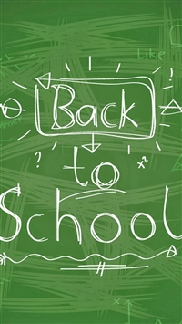 Back To School Handwriting Art wallpaper