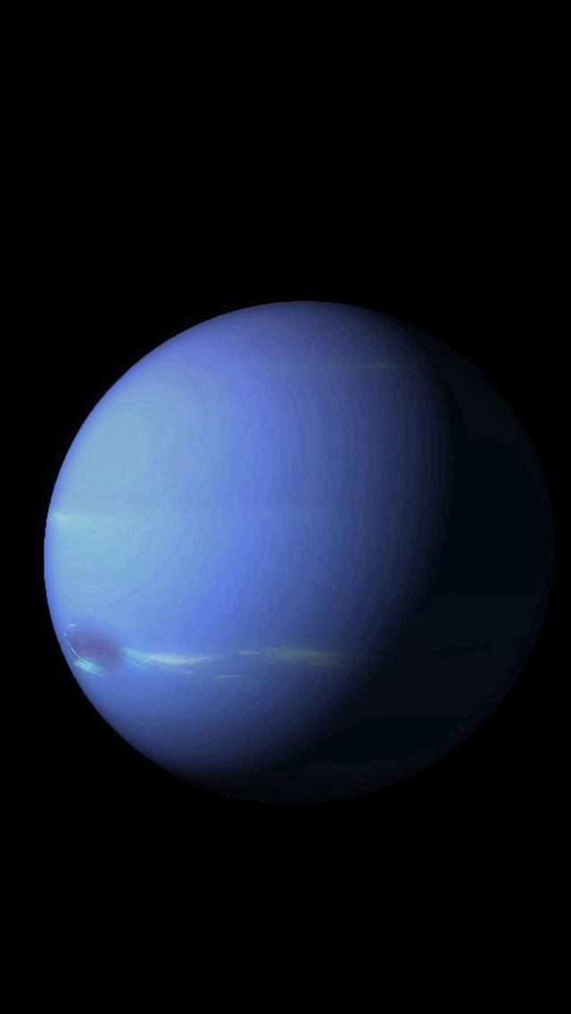 640x1136 Quiet Planet Apple Dark Space Blue - outer space iPhone Wallpaper