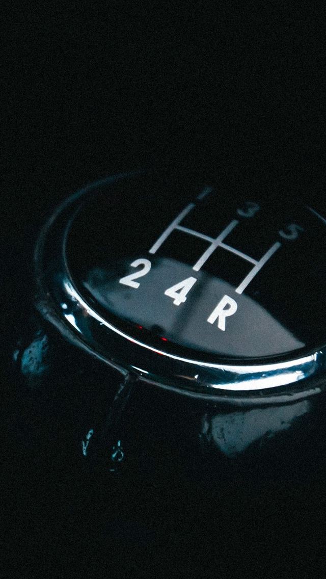 640x1136 Stick Car Drive Minimal Dark - auto iPhone Wallpaper