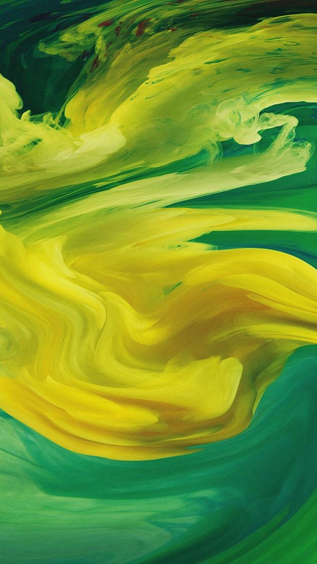 640x1136 Hurricane Swirl Abstract Art Paint Green Pattern - hurricane iPhone Wallpaper
