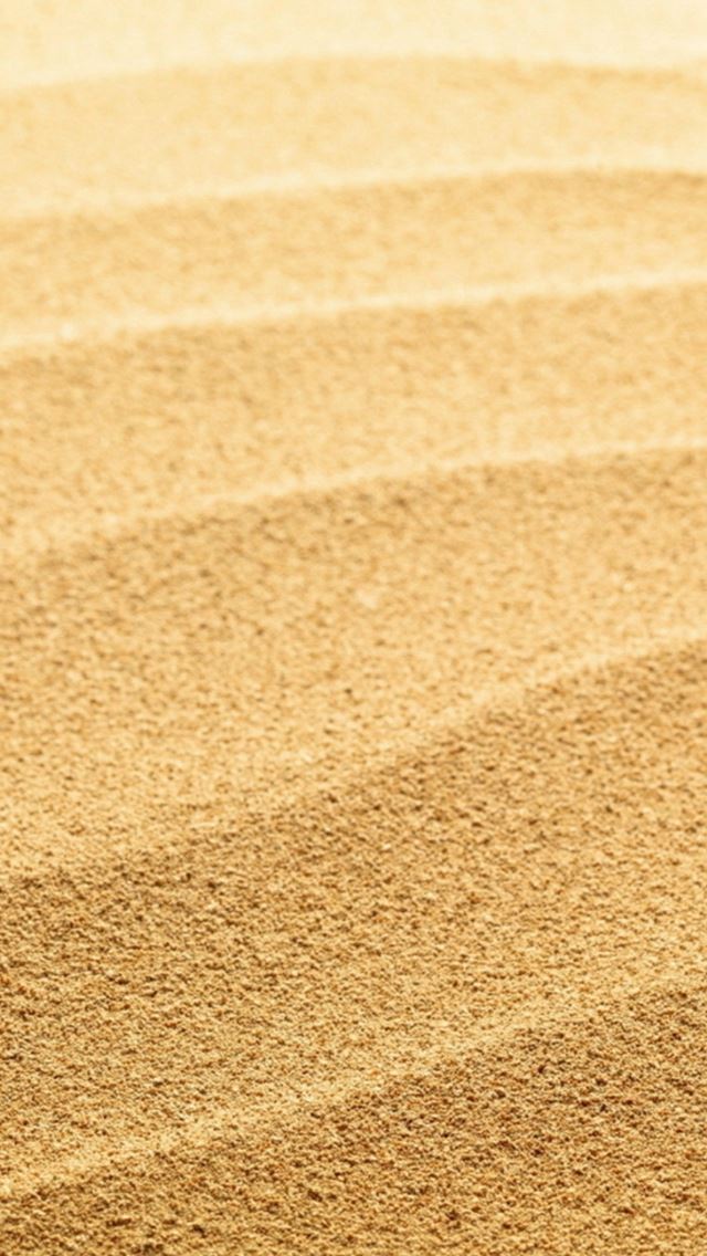 640x1136 Nature Pure Simple Sandy Desert - wide iPhone Wallpaper