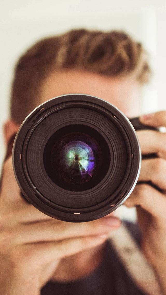 640x1136 Camera Eye Film City Life Zoom Bokeh - photography iPhone Wallpaper