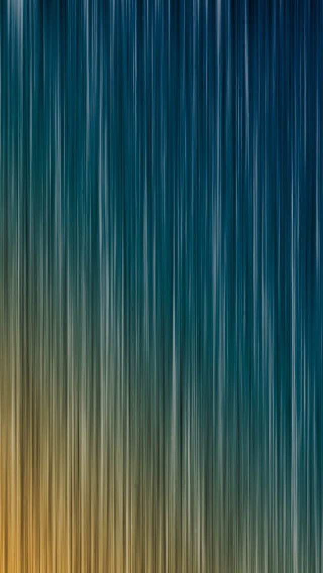 640x1136 Lines Art Blue Orange Pattern - gradation iPhone Wallpaper
